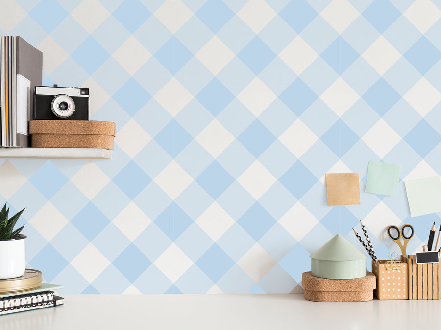 Loretta – arbetsrum med skrivbord och post-it-lappar